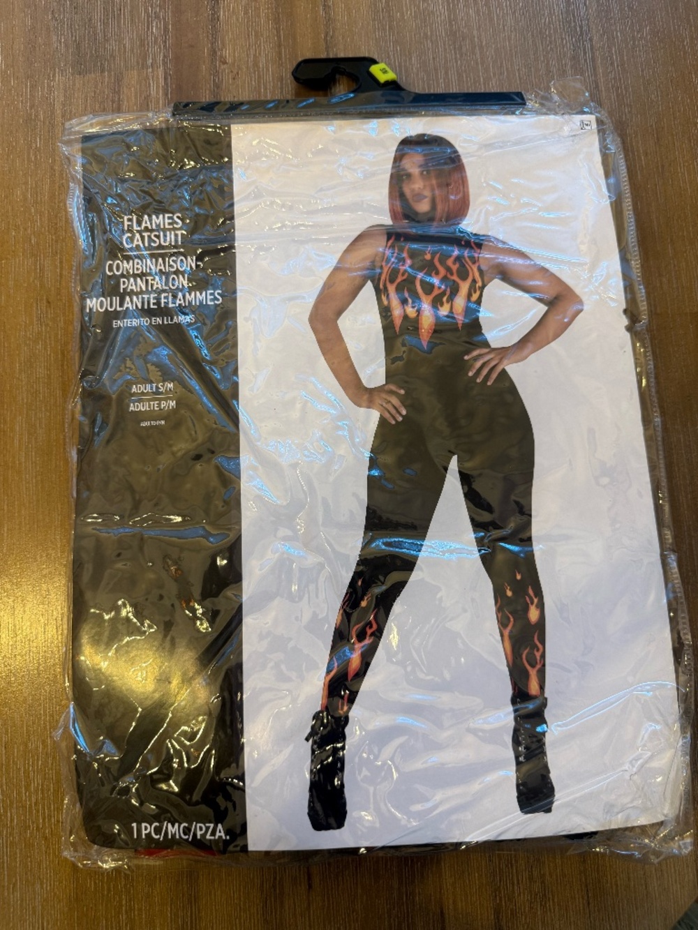 Flames catsuit, halloween costume